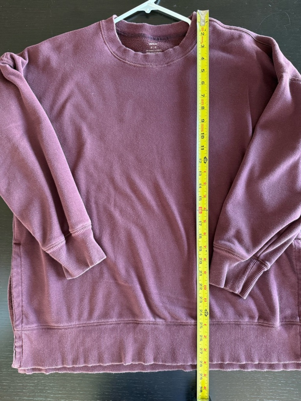 AERIE Maroon Crewneck Sweatshirt - Picture 3 of 6